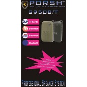 PORSH S 950 B/T PORTABLE Bluetooth Speaker, TF Mini cards, AUX, FM radio, GREEN