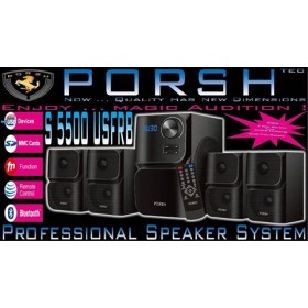 PORSH S 5500 USFRB SPEAKER BLUTOOTH 4.1 CH, USB, SD, FM