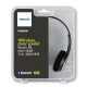 Philips SHB4000/00 Bluetooth Stereo Headset, Black  