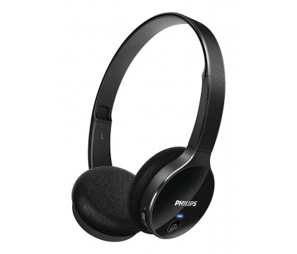 Philips SHB4000/00 Bluetooth Stereo Headset, Black  