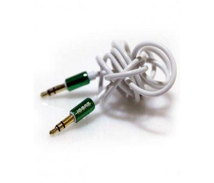 ICONZ IMN-JC03G AUX CABLE GOLD PLATED 1M, GREEN
