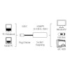 هاما (00135729) مشترك 4 × 1 من طرف يو إس بى من النوع C إلى 2 منفذ يو إس بى 3.1, منفذ HDMI و منفذ يو إس بى من النوع C