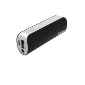 Hama 00173223 Pipe Power Pack, 2600 mAh, black/grey