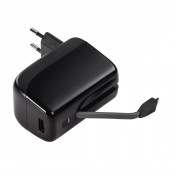 Hama 00173715 Virtue Power Pack, 5200 mAh, with 230V charger, black