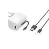 Hama 00173716 Virtue Power Pack, 5200 mAh, with 230V charger, white