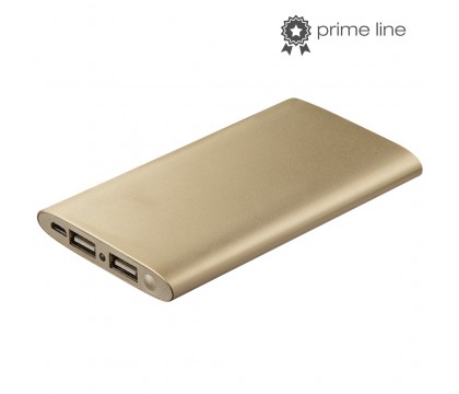 Hama 00173734 Premium Alu Power Pack, 5000 mAh, gold