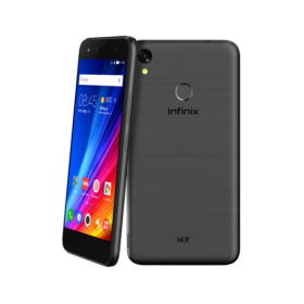 إنفينيكس (Hot5 X559C) تليفون محمول ذكي ذو مساحة تخزينية 16 جيجابايت, ذو لون أسود