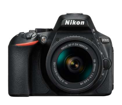 نيكون (D5600) كاميرا رقمية محترفة بعدسة 18-55 ملم 