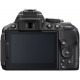 نيكون (D5300) كاميرا رقمية محترفة بعدسة 18-55 ملم, ذو لون أسود