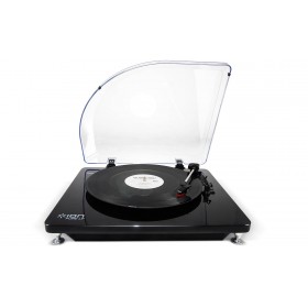 ION 35026 Pure LP Black USB Conversion Turntable for Mac & PC with Conversion Software