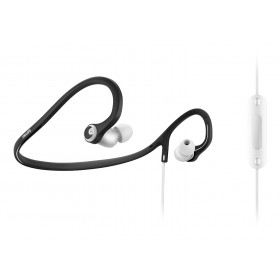 Philips SHQ4305WS/00 ActionFit Sports In-Ear Headphones (Black/White)