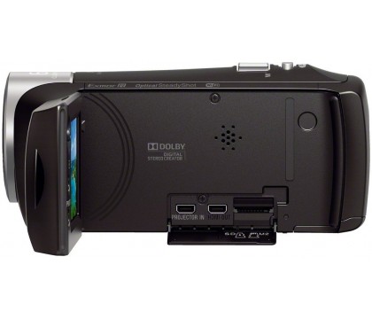 سونى (HDR-PJ410) كاميرا فيديو رقمية تحتوى على بروجكتور مزودة بتقنيات Wi-Fi , NFC , سعة تخزين خارجية حتى 4 جيجابايت