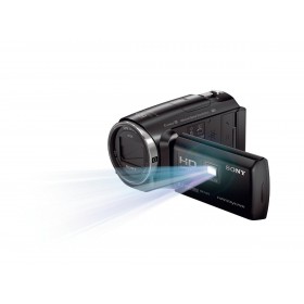 سونى (HDR-PJ670) كاميرا فيديو رقمية تحتوى على بروجكتور و مزودة بتقنيات Wi-Fi , NFC ,سعة تخزينية 32 جيجابايت