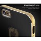 iLuv AI6PMETFGD Metal Forge™ Real anodized aluminum frame with diamond-out edges and protective shock-absorbing TPU case for iPhone 6 Plus