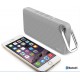 iLuv AUDMINI6GR Aud Mini 6 Slim portable weather-resistant wireless Bluetooth® speaker