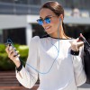 iLuv PEPPERMINTBU Peppermint™ Tangle-resistant noise-isolating stereo earphones