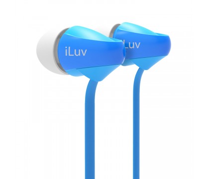 iLuv PEPPERMINTBU Peppermint™ Tangle-resistant noise-isolating stereo earphones