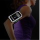 iLuv UP1ARMBBK Sports Armband Adjustable sports armband with reflective frame for night safety and convenient key pocket for iPhone 6 Plus