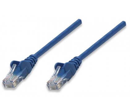 Intellinet 319775 Network Cable, Cat5e, UTP , 3m, Blue