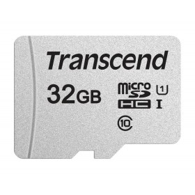 TRANSCEND TS32GUSD300S-A MICROSD W/ ADAPTER 32GB UHS-I U1