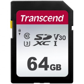 TRANSCEND TS64GSDC300S SD CARD 64GB UHS-I U3 