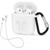 KEENDEX KX1686 AIRBUDS COVER PROTECTION, WHITE