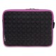 Manhattan 439602 Universal 10.1 inch Tablet Bubble Case , Pink/Black