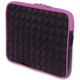 Manhattan 439602 Universal 10.1 inch Tablet Bubble Case , Pink/Black
