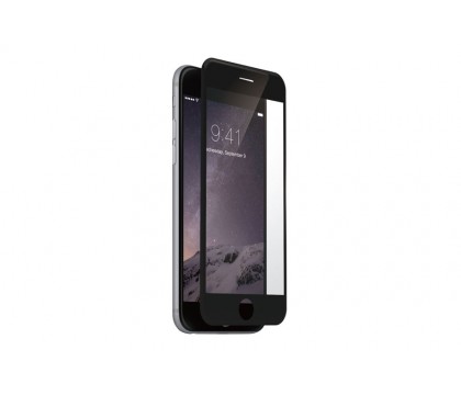 جاست موبايل (SP-198BK) طبقة حماية زجاجية مناسبة لأجهزة iPhone 6/ iPhone 6s تتميز بإمكانية إمثصاص الخدوش تلقائيا ذات لون أسود