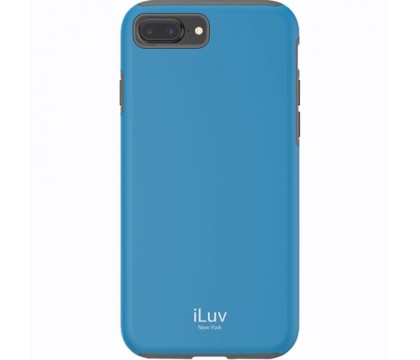 ILUV AI7PREGABL REGATTA CASE iPhone 7 Plus, DUAL LAYER PC / TPU, BLUE