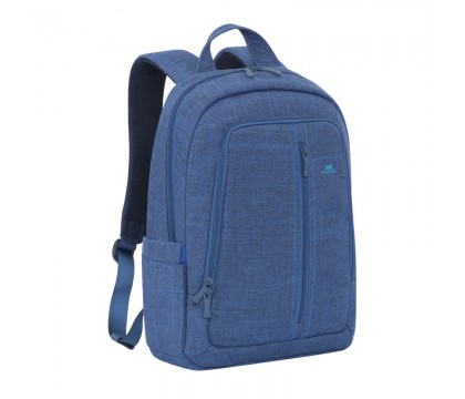 RIVA 7560 CASE LAPTOP CANVAS BACKPACK 15,6 INCH , BLUE