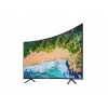 سامسونج (UA55NU7300) تليفزيون إل إى دى ذكى وذات زاوية إنحناء مزود بعدد 3 منافذ إتش دى إم وعدد 2 منفذ يو إس بى ومدمج به مستقبل للإشارة