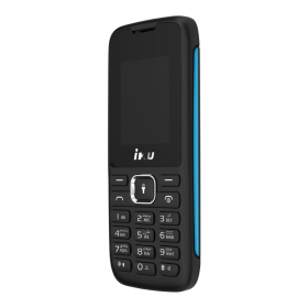 أى كيو (+FX) تليفون محمول ثنائى الشريحة 1.77 بوصة, ذو لون ازرق