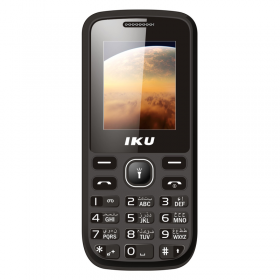 IKU R105 Feature Phone 1.77 inch 32MB 800MAH DS, Black