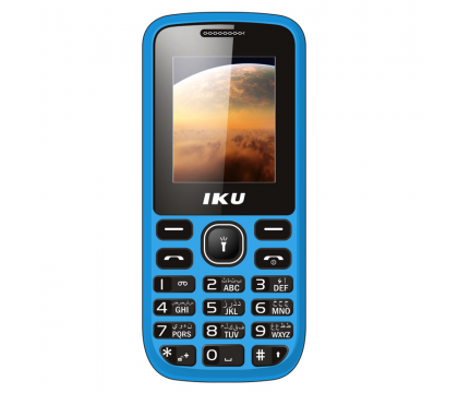 IKU R105 Feature Phone 1.77 inch 32MB 800MAH DS, Blue