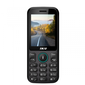 IKU R222 Feature Phone 2.4 inch 32MB 1500MAH DS Blue