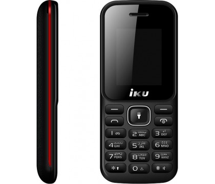 أى كيو (F2 Plus) تليفون محمول ثنائى الشريحة ذو لون أسود