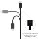 PROMATE LINKMATE-LT USB TO LIGHTNING CABL 1.2M, BLACK