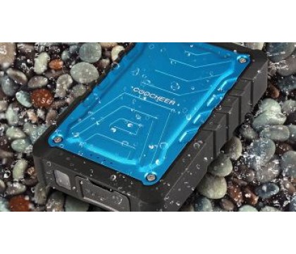 RAVPower RP-PB044 Xtreme Series Waterproof Portable Charger 10050mAh Power Bank
