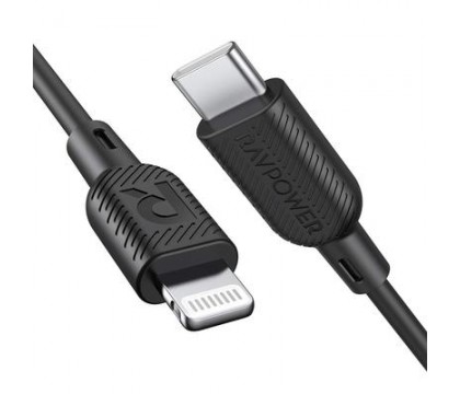 RAVPOWER RP-CB061 TYPE C TO LIGHTNING CABLE 1M, BLACK