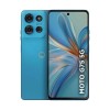 موتورولا (  Moto G75 ) ثنائي الشريحه  شبكة الجيل الخامس مساحة 256 جيجابت و 8 جيجا رام لون ازرق مائي