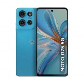 موتورولا (  Moto G75 ) ثنائي الشريحه  شبكة الجيل الخامس مساحة 256 جيجابت و 8 جيجا رام لون ازرق مائي