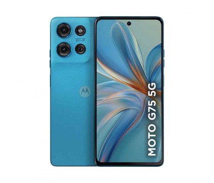 Motorola Moto G75  DUAL SIM 5G,256GB,8GB RAM ,AQUA BLUE