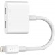 BELKIN F8J198BTWHT LIGHTNING AUDIO + CHARGE ROCKSTAR, WHITE