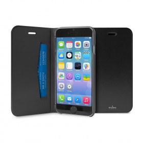 PURO P-IPC655BOOKC1 iPhone 6 Plus / 6s Plus 5.5 inch ECO-LEATHER COVER w / flip, Black