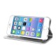 PURO P-IPC655BOOKC1 iPhone 6 Plus / 6s Plus 5.5 inch ECO-LEATHER COVER w / flip, Silver