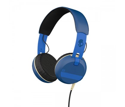 Skullcandy S5GRHT-454 Grind Headset with microphone , ILL Famed Royal Blue