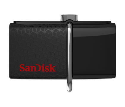 SANDISK (SDDD2-016G-GAM46) OTG FLASH DRIVE USB 2.0 16GB