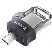 سان ديسك (SDDD3-016G-G46) فلاش ميمورى بمساحة تخزينية 16 جيجا بايت و OTG لأجهزة الأندرويد ,USB3