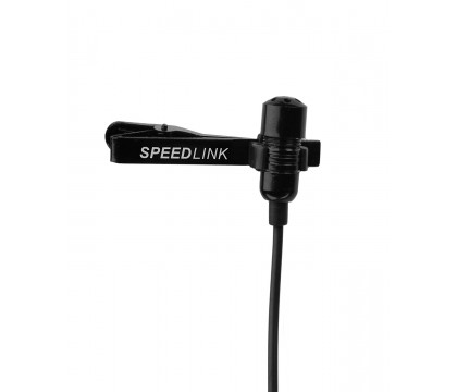 Speedlink SL-8691-SBK-01 Spes Clip-On Microphone 3.5 mm- Black